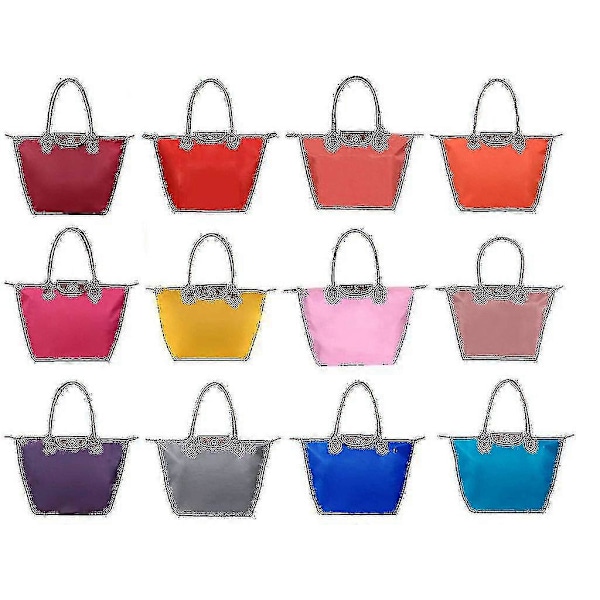 Damväska Satchel New Long Champ Le Pliage HUIDA S S pink