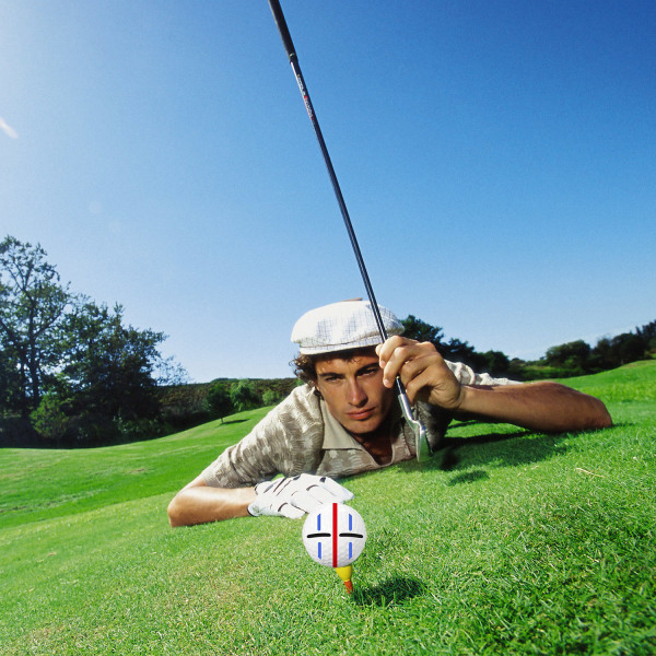 Golfboll Linjemarkeringspenna