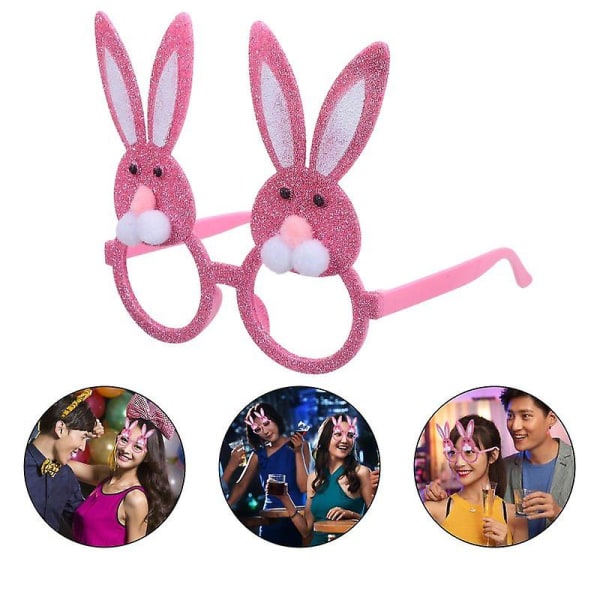 Syntetiske Party Bunny-briller til fest