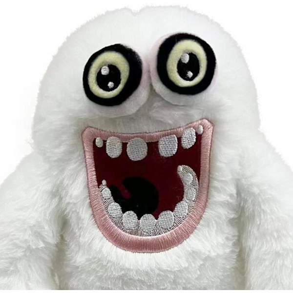 Søte My Singing Monsters plysj, myk utstoppet dyrefigur tegneseriespill perimeter