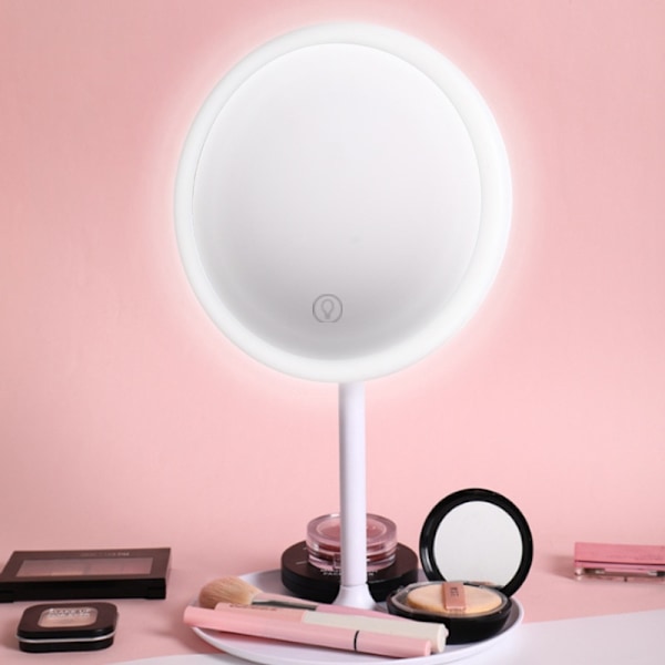 Sminkespeil med LED-lys