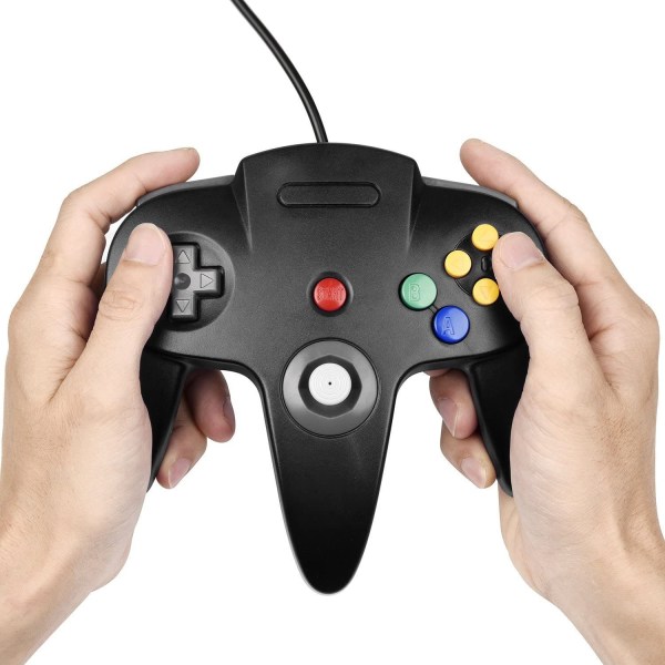 Kablet gamepad-kontroller-joystick, for N64-konsoll N64-system