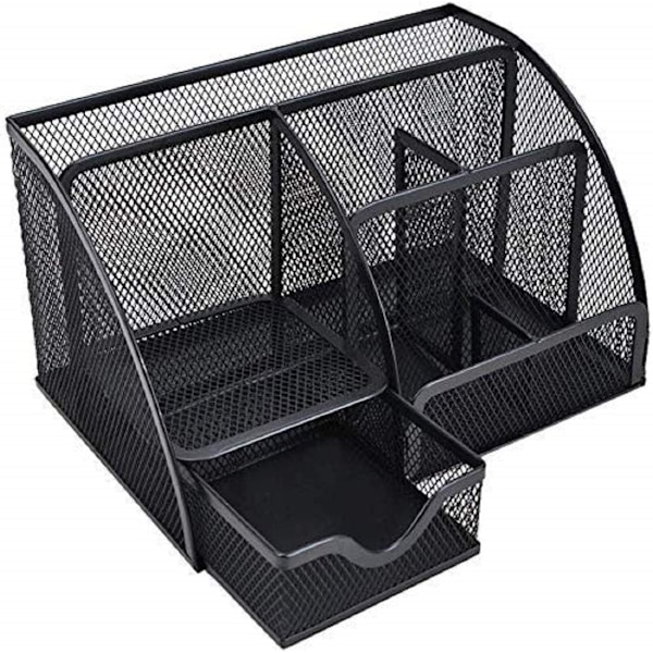 Multifunktionel skrivebordsopbevaring, simpel mesh-organisator [YDE]