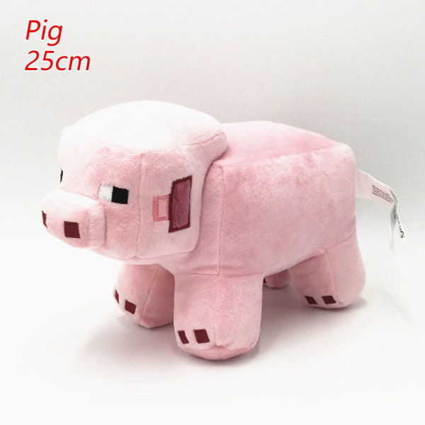 Minecraft Leksaker Speldocka GRIS-25CM GRIS-25CM Pig-25cm