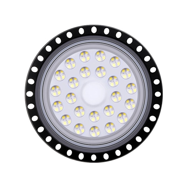 UFO LED Industrilampa 50W, 5000LM Höglagerlampa Verkstadsljus