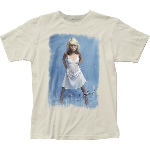 Debbie Harry Autograf Blondie T-shirt ESTONE L