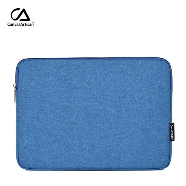 Laptopväska datorfodral / fodral till bärbar dator ljusgrå 13 tommer