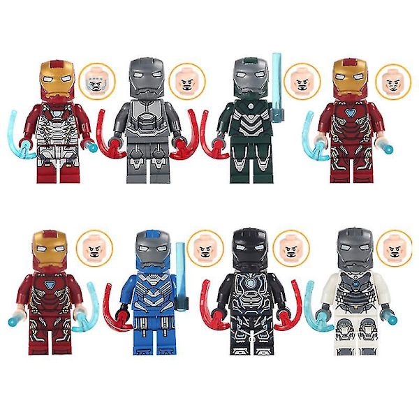 40 stk Avengers Minifigurer Byggeklosser Lekefigurer Sett for Barn Fans Bursdagsgaver