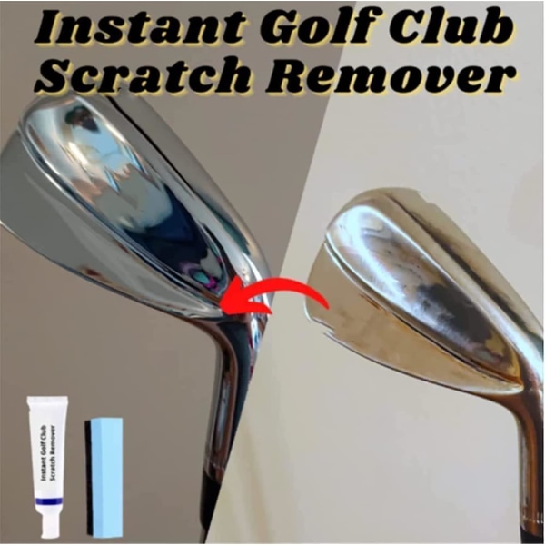 Instant Golf Club Scratch Remover, fjerner effektivt riper fra golfklubben, golfklubbrens