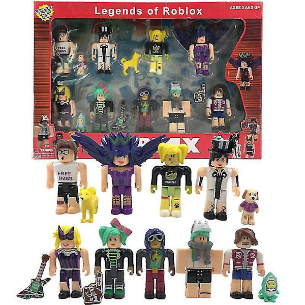 Roblox 7-8cm PVC Actionfigurer Leksakskollektion för Barn 4st 4 Multicolor