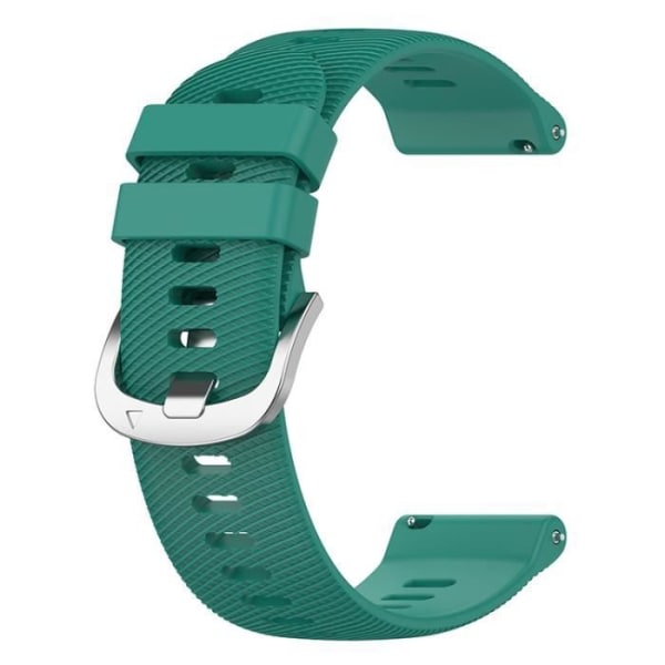 20MM (grønt) ur, med originalt rustfrit stålspænde, tilbehør til Garmin VivoMove Trend