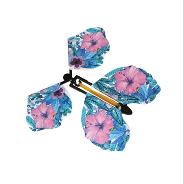 10 kpl Magic Flying Butterfly Perhonen Kortti 3 3