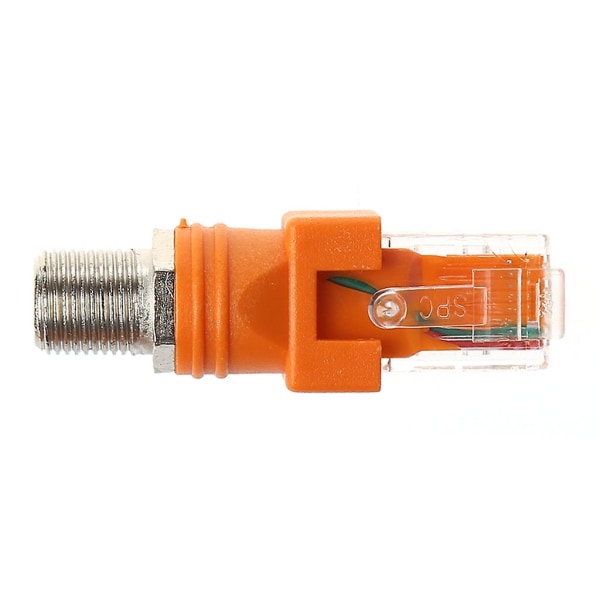 F Hunn Til Rj45 Hann Koaksial Fat Coupler Adapter