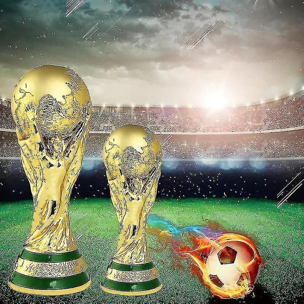 World Cup Football Trophy Resin Replica Trophy Model Football Fan Souvenir Gift_x 16CP