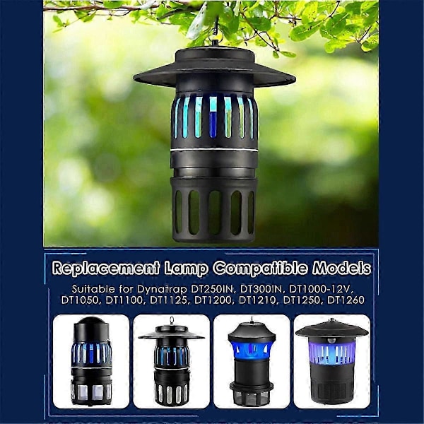 7W:n vaihtopolttimot Dynatrap DT1050 DT1100 DT1210 DT1250 [YDE] -hyttysloukkuun