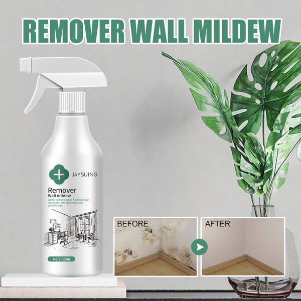 60ml Wall Mould Cleaner Professionell No-harm Mögelborttagningsvätska för hemmet 60ml