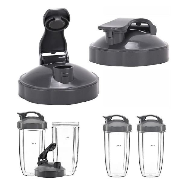 Ersättningsdeler for Nutribullet Lock Blender Flip Top To-go låstilbehør, kompatibel med Nutribullet 600w / 900w