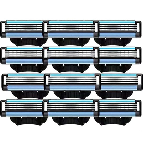 20 stk Mach 3-blad refill, manuell, for menn
