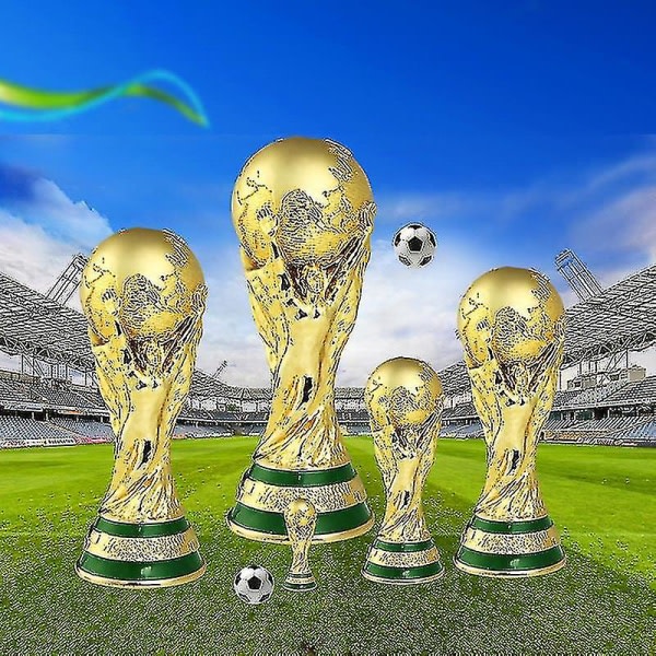 World Cup Football Trophy Resin Replica Trophy Model Football Fan Souvenir Gift_x 16CP