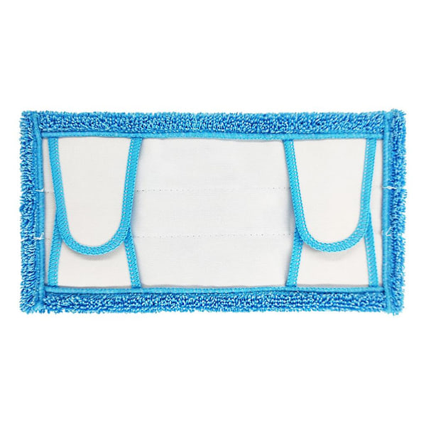 2st Golvmopp Tyg Tvättbar Mopp Pad för Swiffer Sweeper Mopp