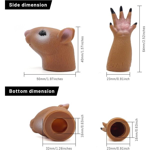 Orava sormenukke romaani lelu sormenukke rekvisiitta eläimen sormi