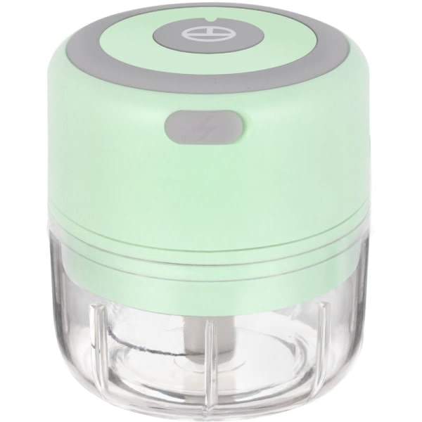 Minihackare, holdbar elektrisk løkhackare med 100 ml kapasitet for kjøkkenredskap (grønn)