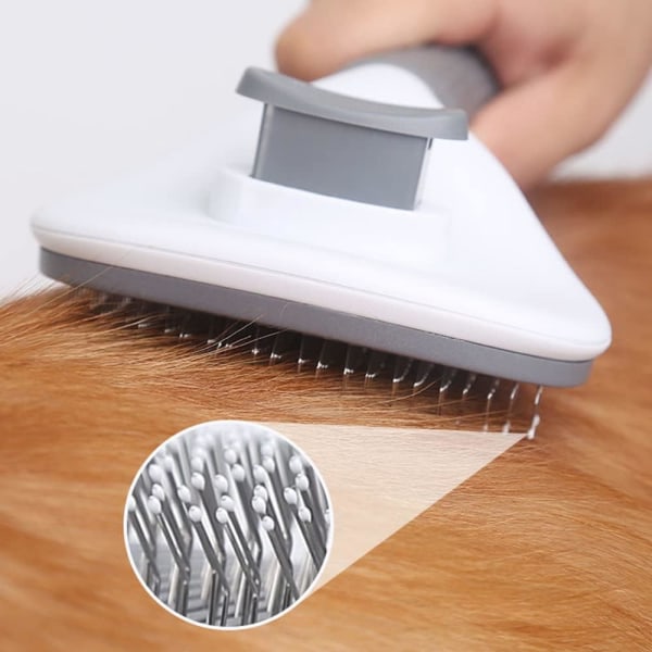 Dog cat short hair brush pet hair removal brush