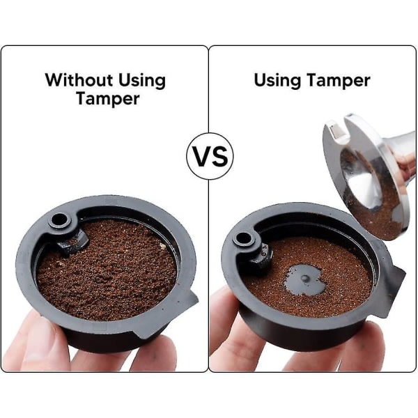 Coffee Tamper För Tassimo Med Espresso Coffee Tamper ja rostfritt stål [xh]