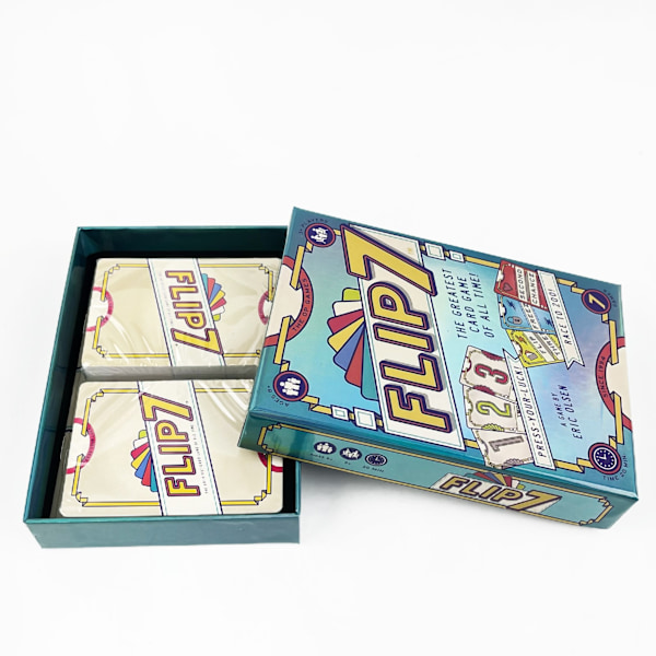 2025 Flip 7 Familje Strategi Brädspel för Vänner och Fester[YD]
