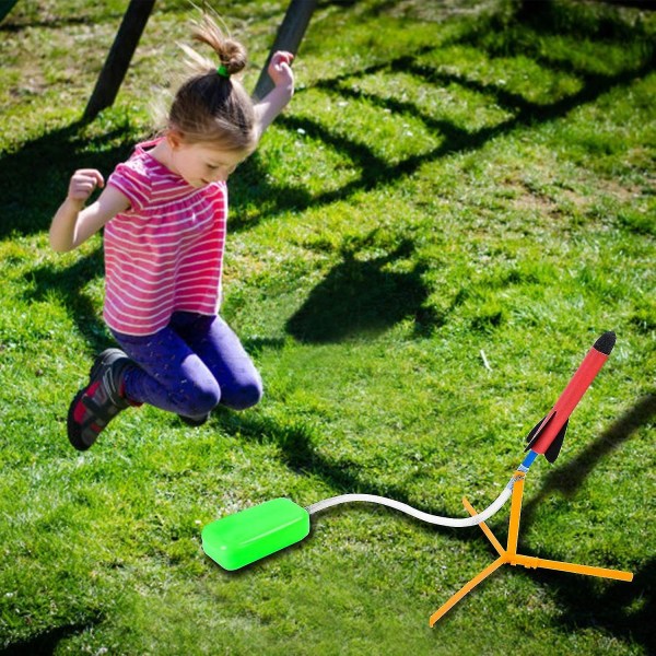 Raketgevär, Stomp Rocket, Raketleksak med 3 skumraketer