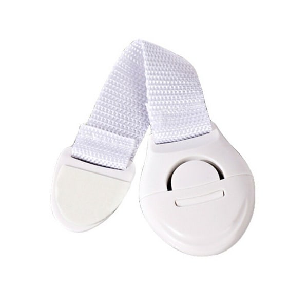10 stk Skaplåser med Stropper white