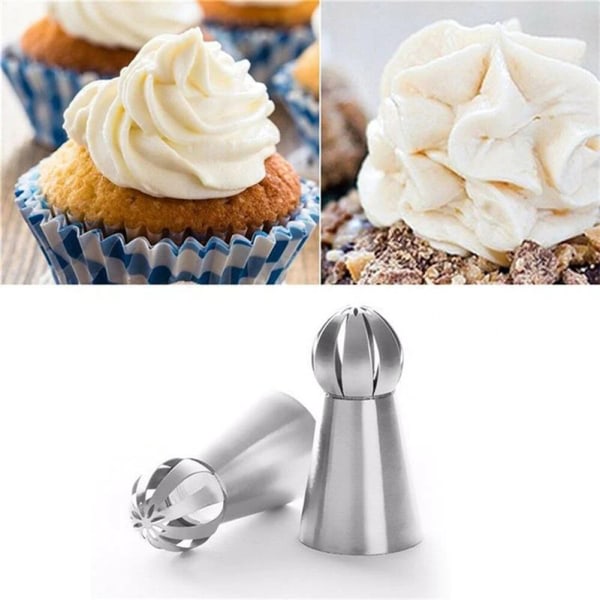 22:a Tårtbakningsdekorset Slitstarkt tårtglasyr Dekorationsverktyg för kakor Cupcakes 1 set