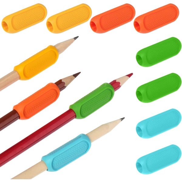 8 stk blyantgreb, ergonomisk skrivehjælp blyantgreb til børn DXGHC