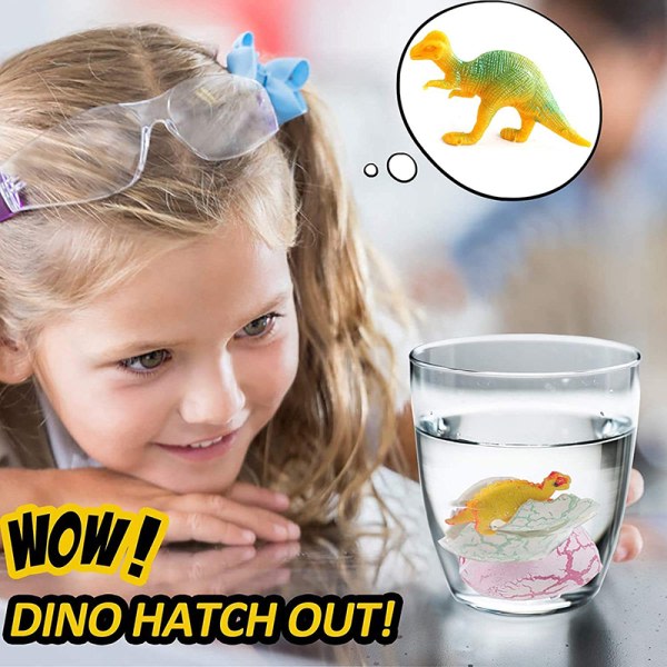 Magisk kläckning Växande dinosaurieæg Påskfestleksak for pojkar og flickor Barnfest Favoritleksak D
