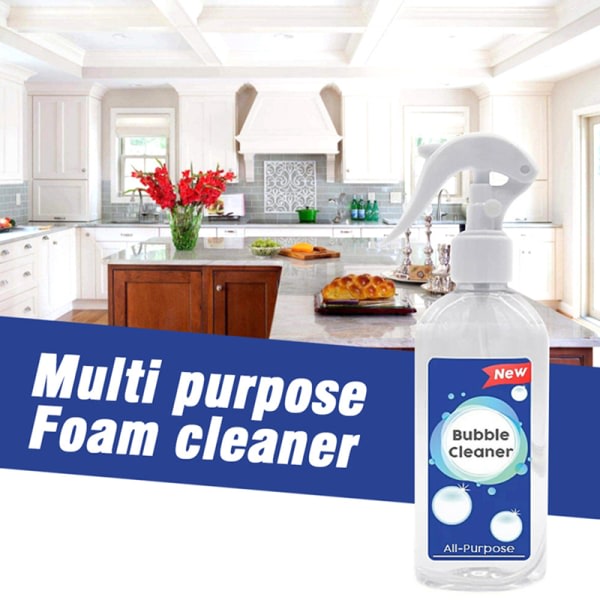 Köksfettrengøringsmiddel Rost Ta bort Multifunktionsskumrengøring Bubble Cleaner Hushållsrengöringsværktøj Bubble Spray 2