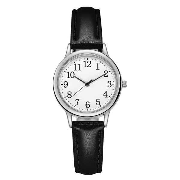 Klokke Quartz Armbåndsur SVART Black