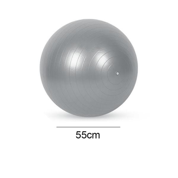 Ekstra tykk yogaboll treningsbolle, for balanse, stabilitet, graviditetssnabbpumpe medfølger 25cm himmelblå