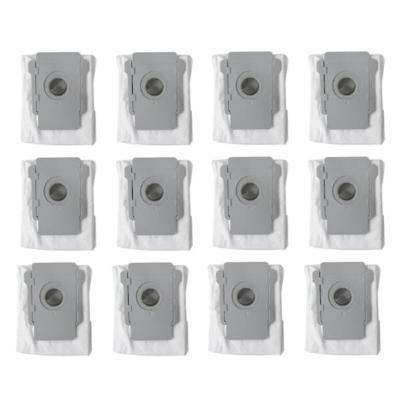 12-pack vakuumpåsar för Irobot Roomba I7 I7+/plus S9+ (9550)--