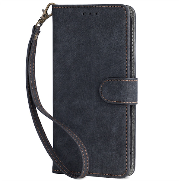 Til TCL 505 Læder Telefoncover (YJD) Black
