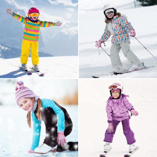 Snehandske til børn. Skihandske til børn Vinter Vindtæt T DXGHC