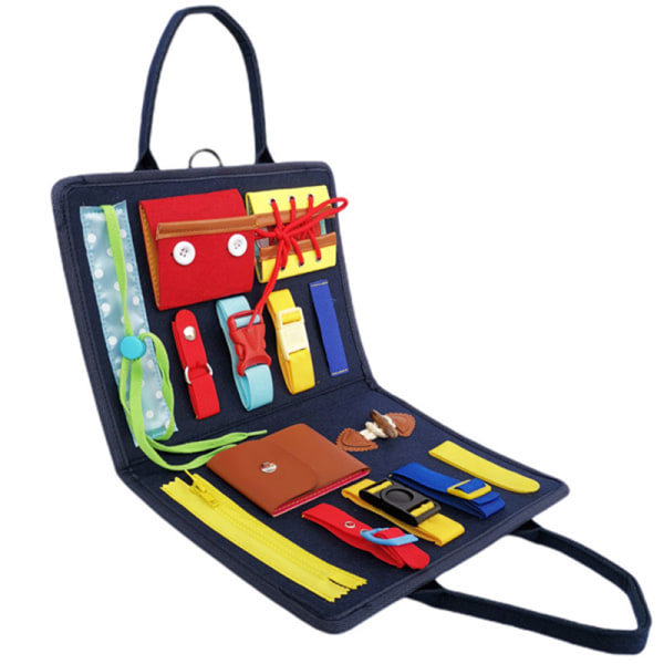 barnleksaker och presenter-Portable Busy Board Montes