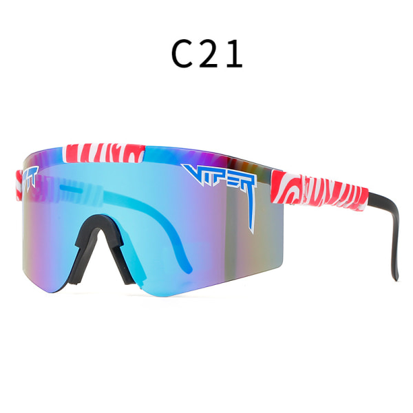 Sportssolglasögon Vindtäta solglasögon i farvefilm C21