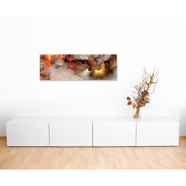 Panoraamakuva 150x50cm maalaus abstrakti moderni koristeellinen (ei kehystä)