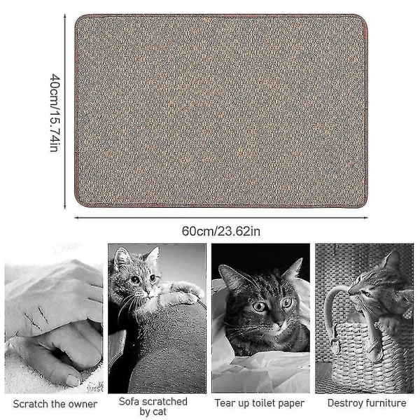 Repskyddssoffa Cat, Scratch Boards, Cat Scratching Mat, Pet Cat Scratch Board Skyddssoffa