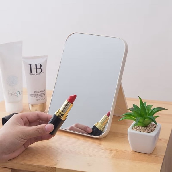 Spegel Super HD Bordsspegel Stativ Vikbart Designad Makeup Mirro