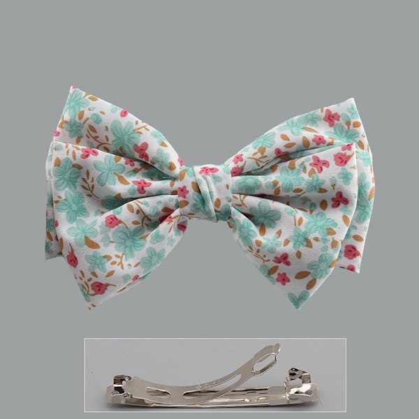 Styk Bowknot Hårspænder Cozyswan Hårklemmer Hårnål Hårbue Hårklemmer til Baby Girl Kid Gave