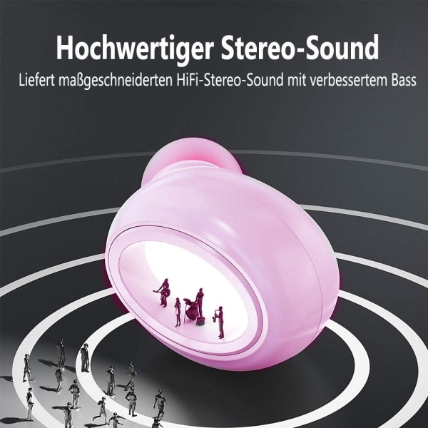 Bluetooth-hodetelefoner, trådløse in-ear-hodetelefoner