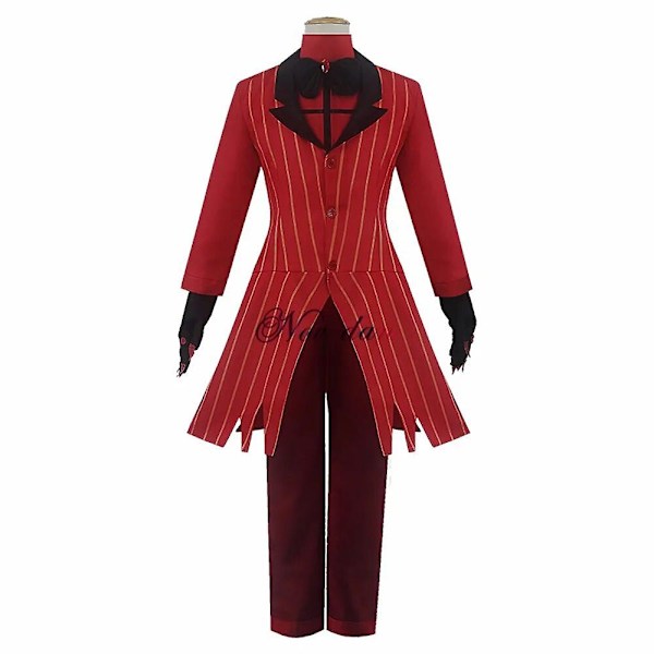 Hazbin Hotel ALASTOR Uniform Cosplay Dräkt Herr Dam Halloween Kostym Full Set ALASTOR Kostym ALASTOR Costume L