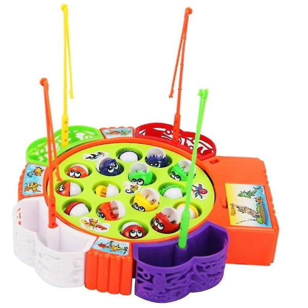 Electric Musical Toy Fishing Game Fishing Toy Kids Game Wit