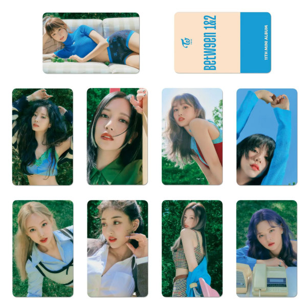 Kpop ITZY Blah Blah Blah PhotoCards kahdesti MELLAN 1&2 lomo-kortit faneille keräilykortit RM-valokuvat E-7PCS